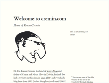 Tablet Screenshot of cremin.com